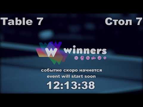 Kovpak Egor - Droshchynskyi Andrey. WINners. CUP Table Tennis 7 01.01.2021  18:15-20:45