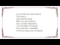 Jane's Addiction - Ted Just Admit It... Demo Version Lyrics