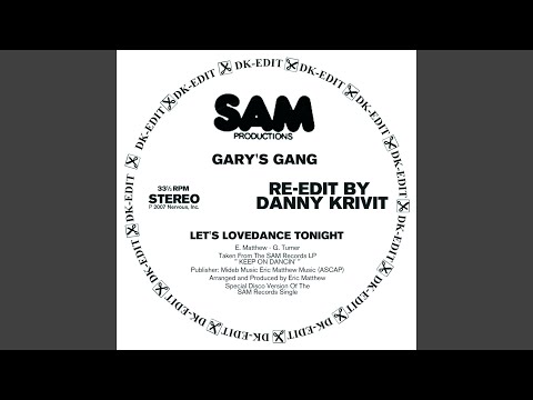 Let's Lovedance Tonight - Danny Krivit Re-edit (Original Disco Version)