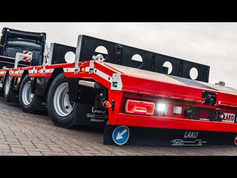 LAKO Semi Trailer with Full TRALERT® Plug-&-Play Lighting Solution