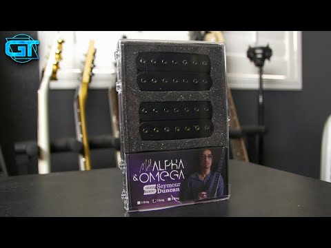 Seymour Duncan Mark Holcomb Signature Alpha / Omega 7-String Pickup Set - Black image 6