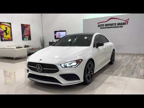 2020 MERCEDES BENZ CLA 250 4 DR COUPE AMG LINE - STOCK #