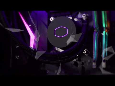 Cooler Master Master Liquid ML240L RGB Liquid Cooler, Dual Chamber Pump for AMD Ryzen/Intel LGA