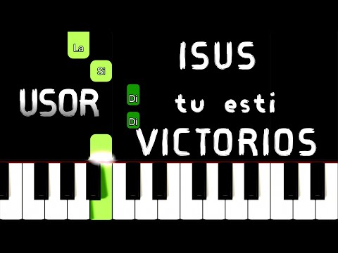 Isus Tu Esti VICTORIOS Tutorial PIAN INCEPATORI invata fara profesor usor si REPEDE Cristian Chifan