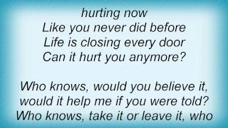 John Miles - Who Knows Lyrics