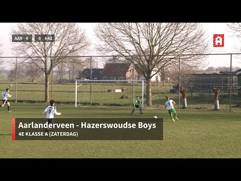 Samenvatting Aarlanderveen - Hazerswoudse Boys (zaterdag 16 februari)