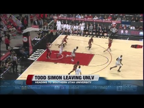 Todd Simon leaving UNLV
