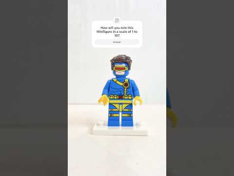 LEGO Minifigure Cyclops from X-Men #lego #legominifigures #xmen