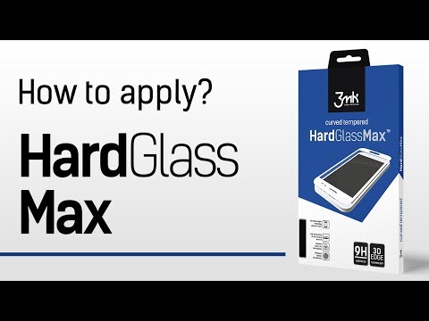 9H 3mk HardGlass Max™ stiklas, skirtas Apple iPhone 12 Pro Max video