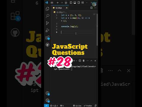 28 Javascript Questions Series Coding Webdevelopment Codingsimplifiedspace Javascripttutorial