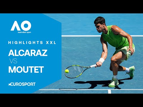 Carlos Alcaraz - Corentin Moutet | Highlights XXL deutsch | 3. Runde | Australian Open 2026