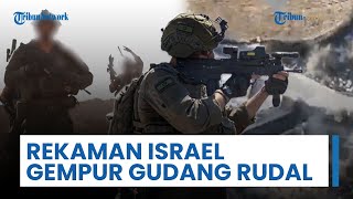 Israel Lakukan Serangan Udara & Hancurkan Gudang Rudal Hizbullah yang Bersembunyi di Permukiman