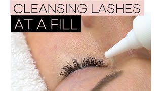 LASH TECH TIPS - How to Cleanse Your Clients Lashes Before a Fill | LOST ARTISTRY LASH