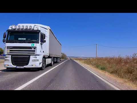Driving in Tulcea Dobrogea Romania