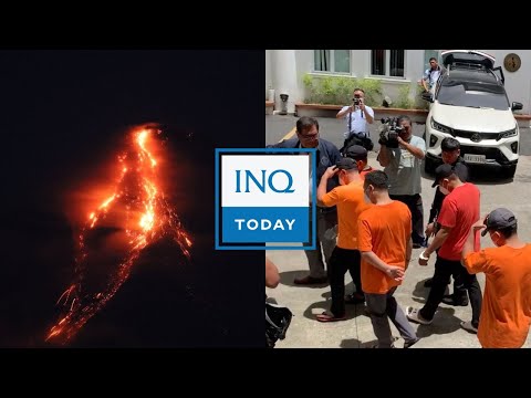 Today's top stories: Mayon unrest, Degamo slay case, Denver Nuggets win first NBA title #INQToday