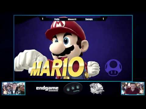 Rise 2016 Winners R1 - FroZn (Mario) vs Swoops (Mewtwo)