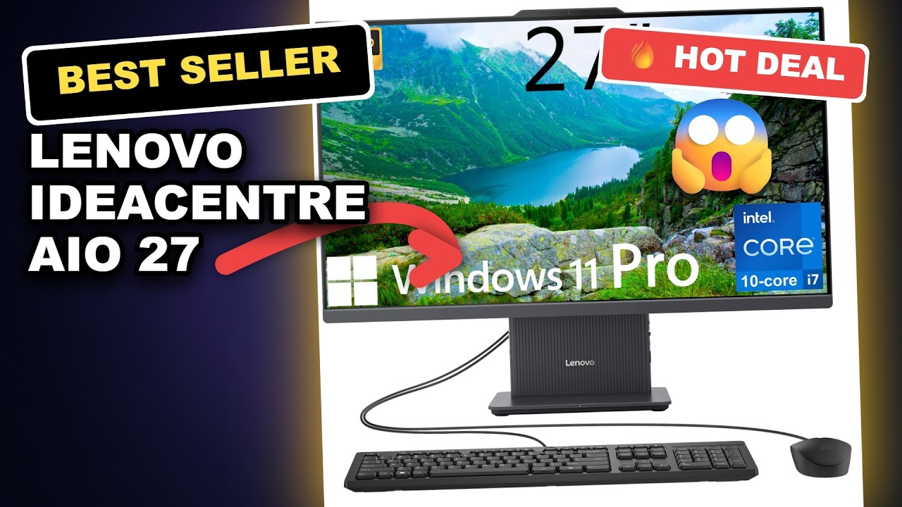 Lenovo IdeaCentre AIO 27 Unboxed Review: Is This 10-Core All-in-One Really Worth It?
