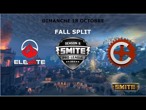 Smite Fr - SPL Na Fall Split Week 9 : Team eLevate Vs Cognitive Gaming (game 2)