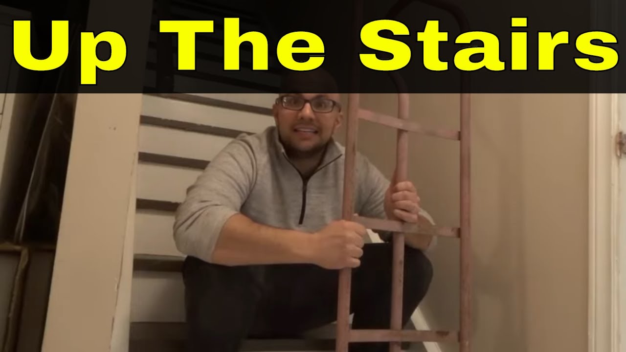 How To Use A Dolly Up The Stairs-Easy Tutorial