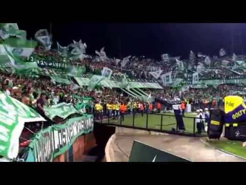 "Vamos Verdolaga Aqui  Esta Tu Gente (la banda los del sur )" Barra: Los del Sur &bull; Club: Atlético Nacional