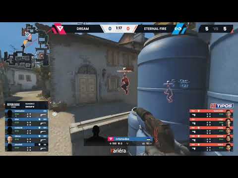 ETERNAL FİRE - DREAM UA 2 .map inferno pistol round | #xantares #imorr  #woxic #calyx #ısaa