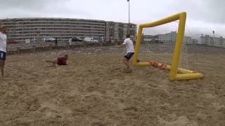 preview picture of video 'Sandball Calais 2014'