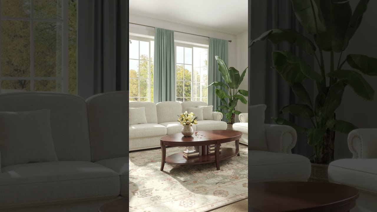 🍃 RYB HOME Sage Green Soundproof Blackout Curtains do it all! 🍃#rybhome #sagegreen