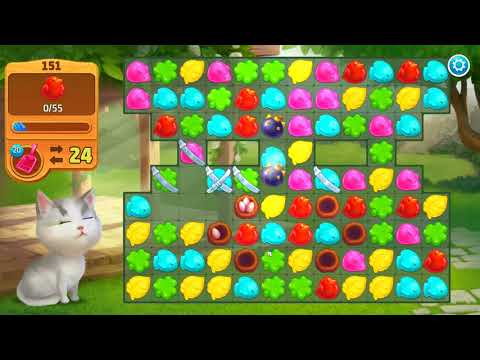 Meow Match - Level 151 (No Boosters) HD