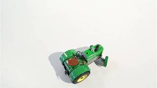 Zelený traktor Zetor 25A