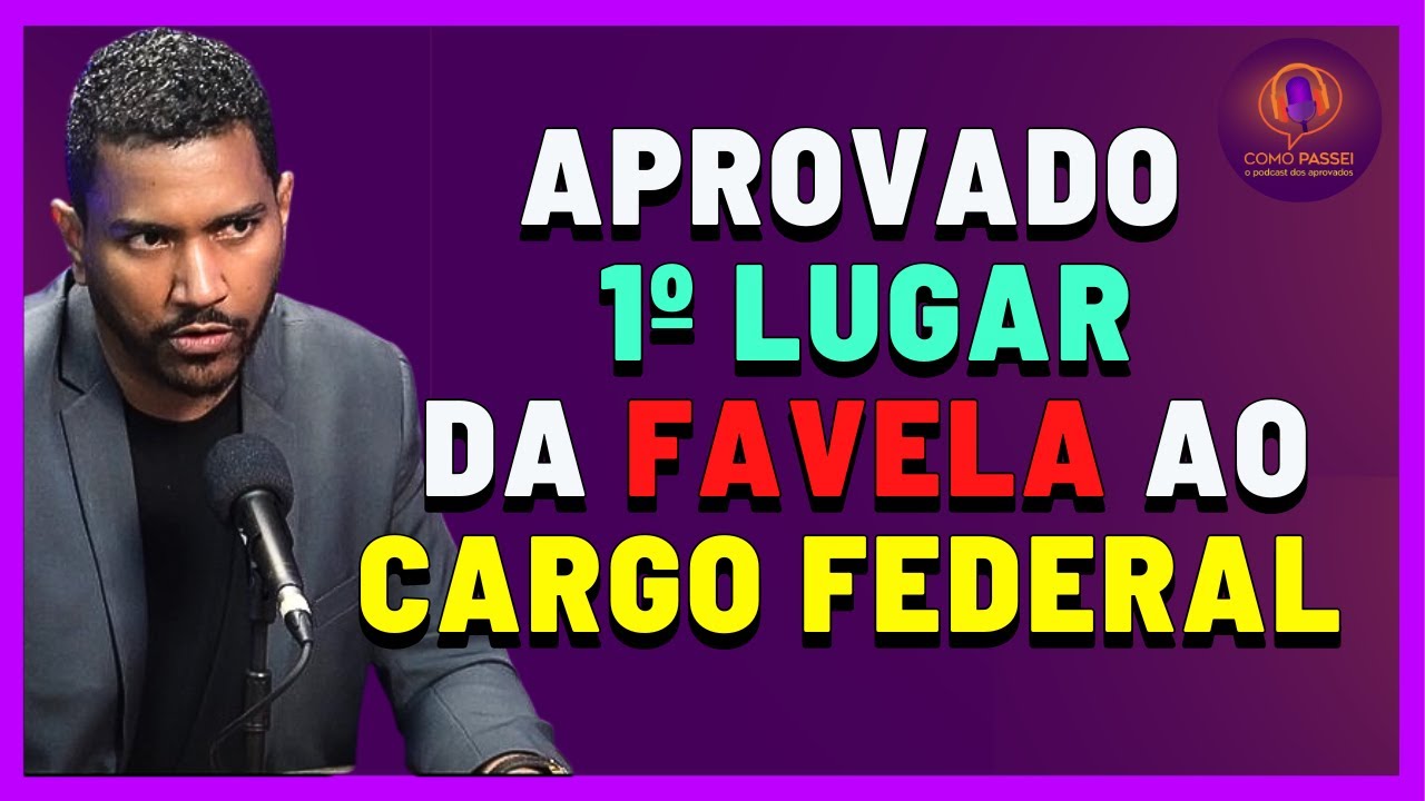 [HISTÓRIA FORTE] Como ele Conseguiu Passar nos Concursos Sendo Pobre e Humilde