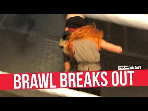 Becky Lynch And Charlotte Flair Brawl At The WWE Performance Center