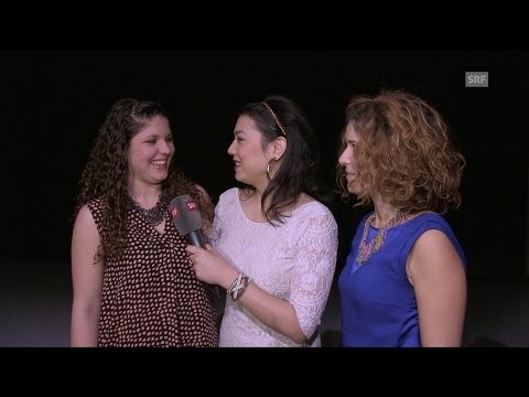 Interview mit Martina & June nach dem Battle - The Voice of Switzerland 2014