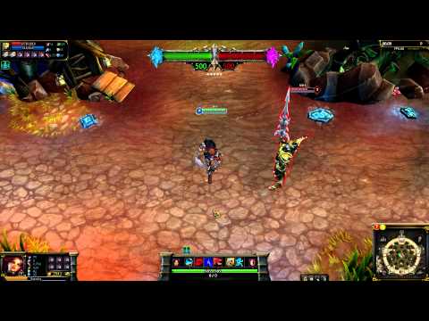 (OLD) Bilgewater Katarina League of Legends Skin Spotlight (2012 Model)