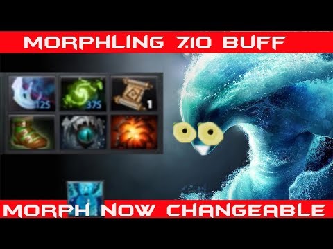 MORPHLING NEW META 7.10 ! EASY MORPH EZ GAME! DOTA2