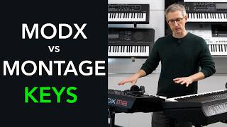 Yamaha MODX M8 vs Montage M8x: What’s the Difference in Key Action and Feel?
