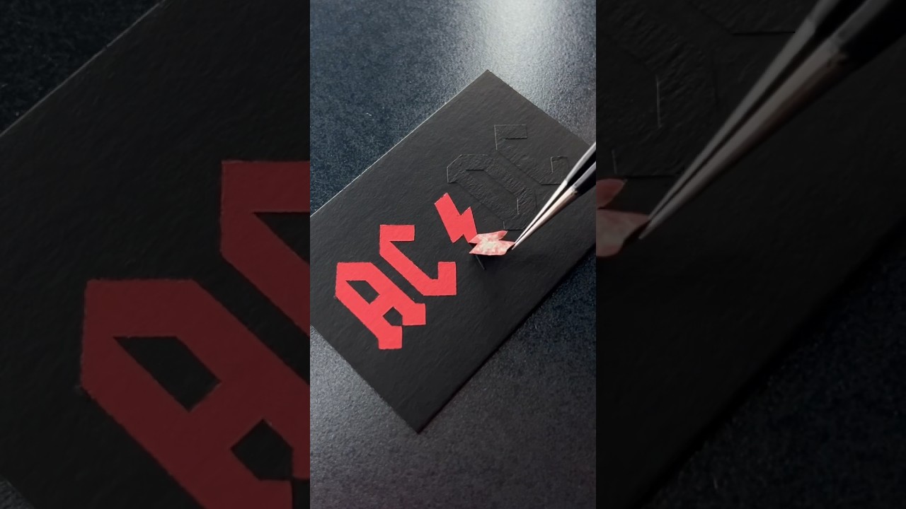 Dibujo el logo de AC/DC ⚡️ ¿siguiente? / next?