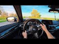 4K POV Drive BMW G30 540i Pure Driving Pleasure