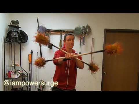 DOUBLE STAFF TUTORIAL - THREAD THE NEEDLE (Intermediate)