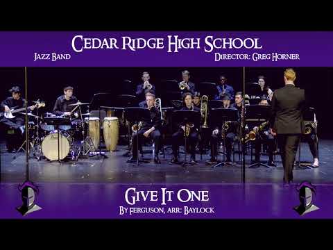 CRHS Jazz Band -  Give it one