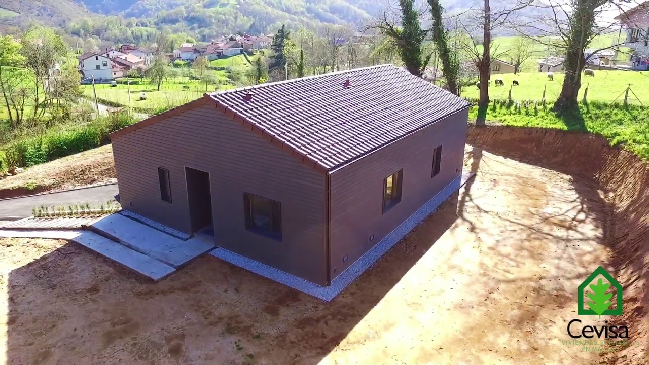 Timelapse construcción de Vivienda Eficiente con criterios de Casa Pasiva en Piloñeta (Nava).