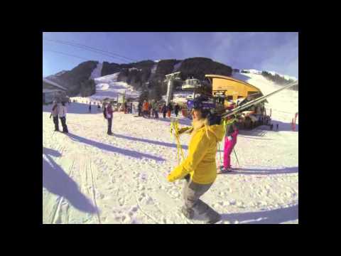 How to find the New Generation Meribel meeting point from the Chaudanne bus stop