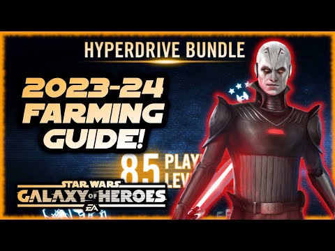 The Only Hyperdrive Bundle Farming Guide You Need for Star Wars Galaxy of Heroes in 2023-24!!!