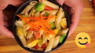 Brussel Sprouts Pasta - healthy recipe channel