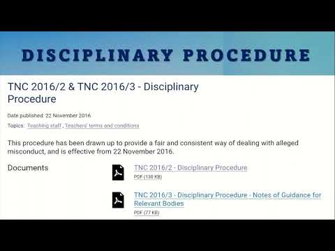 Representing Members at School (recording)