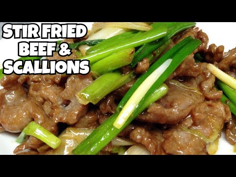 Stir-Fried Beef & Scallions—Restaurant Quality at Home!