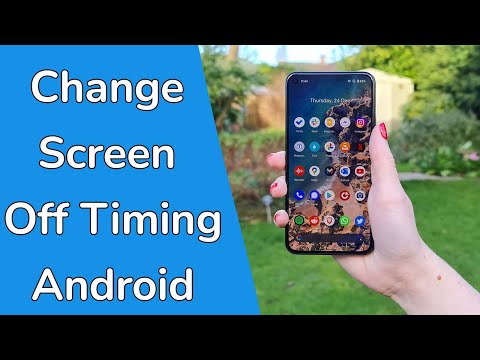 How to Change Auto Screen Off Timing on Android Phone?