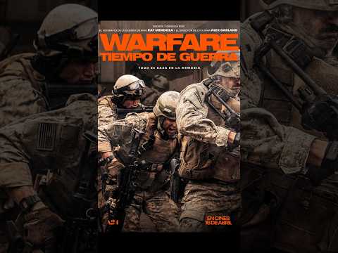 🎬 WARFARE: TIEMPO DE GUERRA | TRAILER ESPAÑOL | 16 Abril/25 - CINE