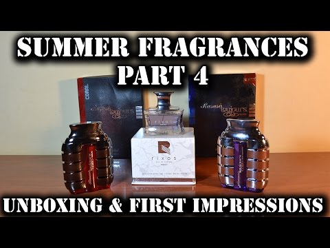Summer fragrances 2016 - part 4 - unboxing & first impressions