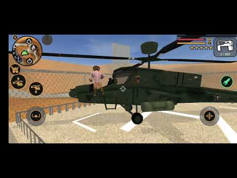 Vegas crime simulator --- capturing the army helicopter
