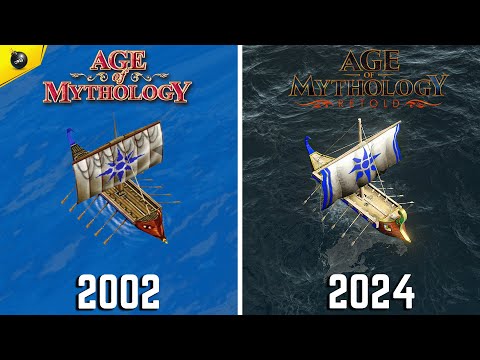 Age Of Mythology RETOLD vs ORIGINAL - Details & Graphic Comparison